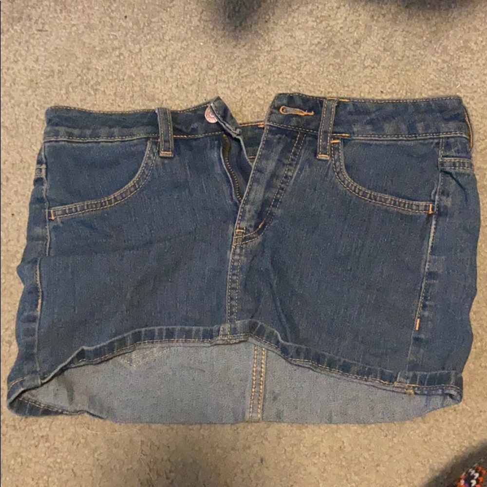 Jean Mini Skirt